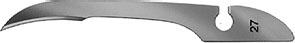 Scalpel blades unsterile No. 27