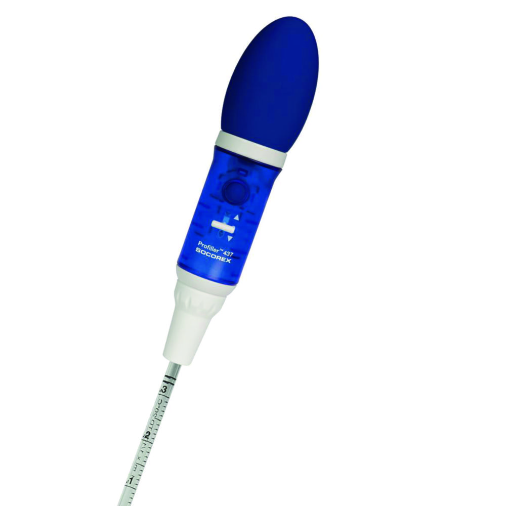 Pipette controller, Socorex Profiller manual 437, 100 mL