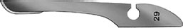 Scalpel blades unsterile No. 29