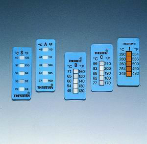 Temp.strip 5 point +160-182C