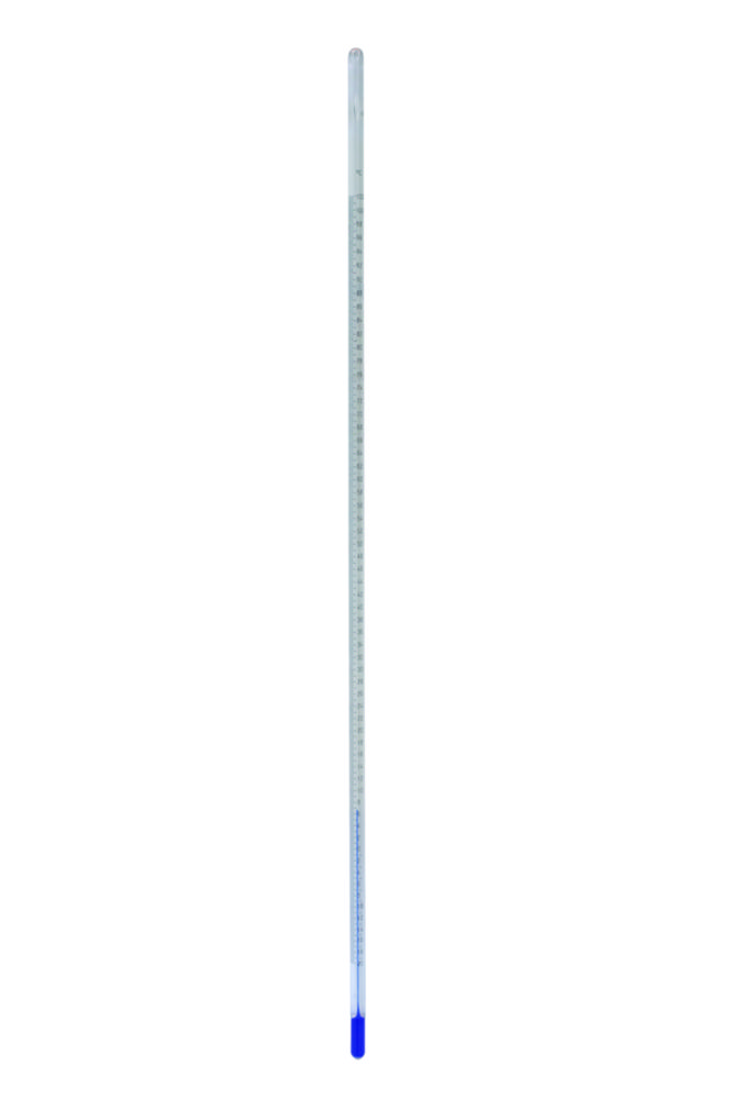 Precision lab thermometer, Ludwig Schneider,  -20 - 102°C : 0.2°C, length: 435 mm