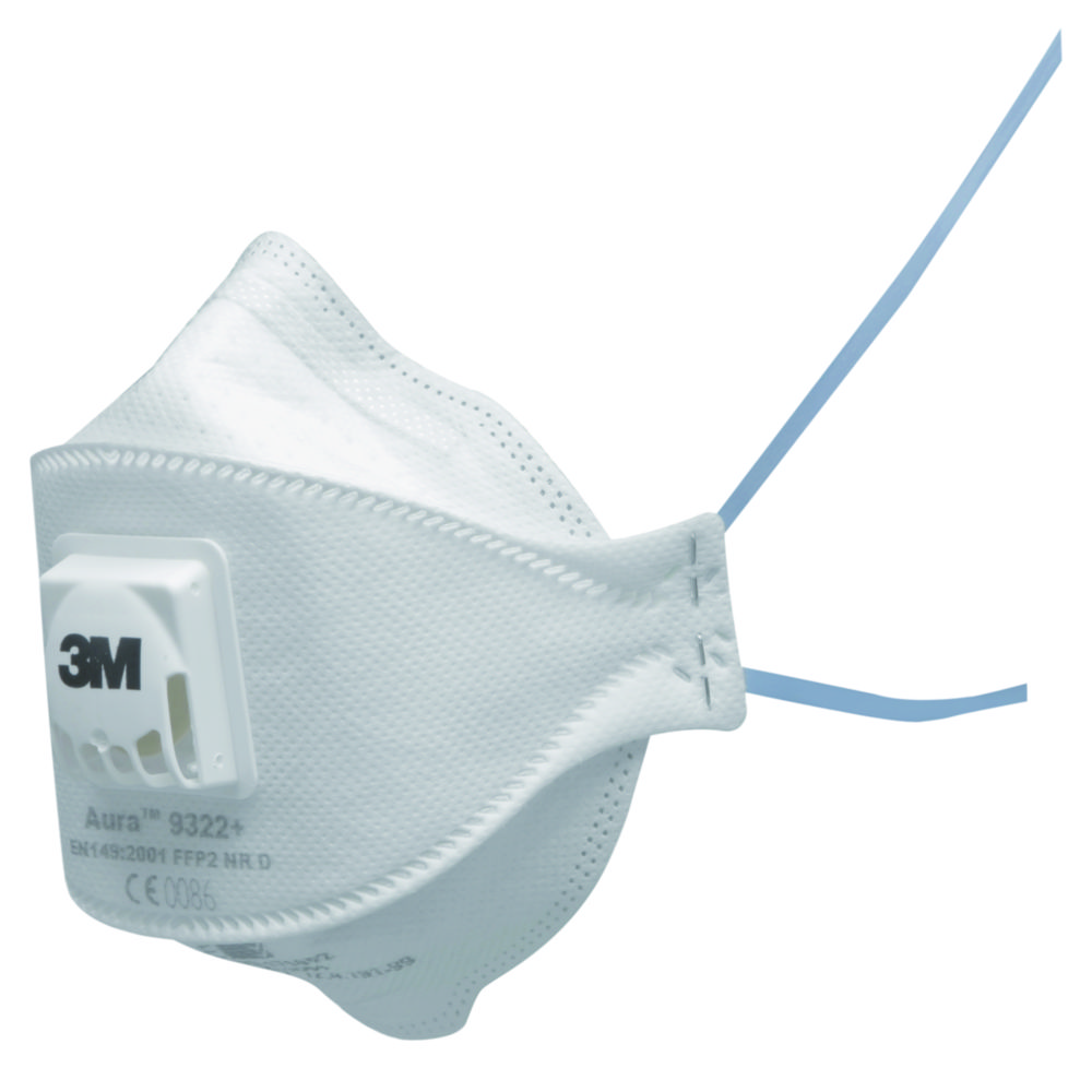 Filter mask, 3M Aura 9322+, FFP2, cool flow valve
