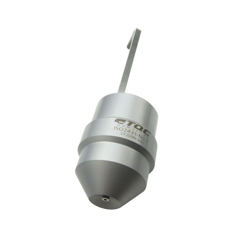 Immersion flow cup ISO 2431, aluminium, nozzle:5mm