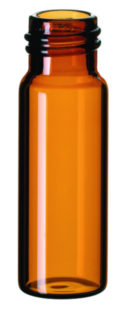 Vials w. screw neck, LLG, N 13, 4 mL, amber