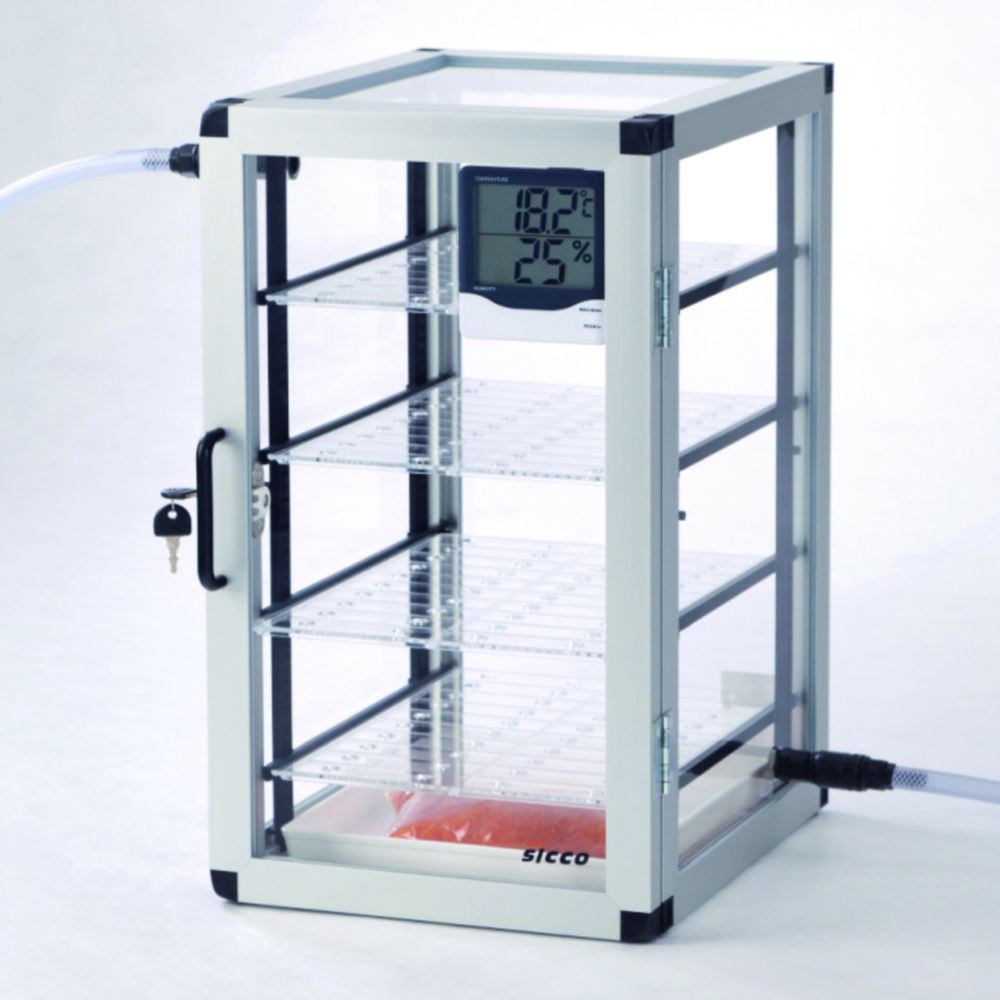 Desiccator SUPER STAR with mag netic lock, PMMA 30