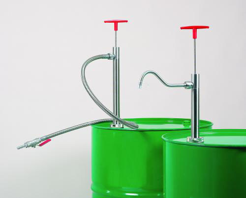 [6802513] Drum hand pump, stainless steel 360 mm immersion d