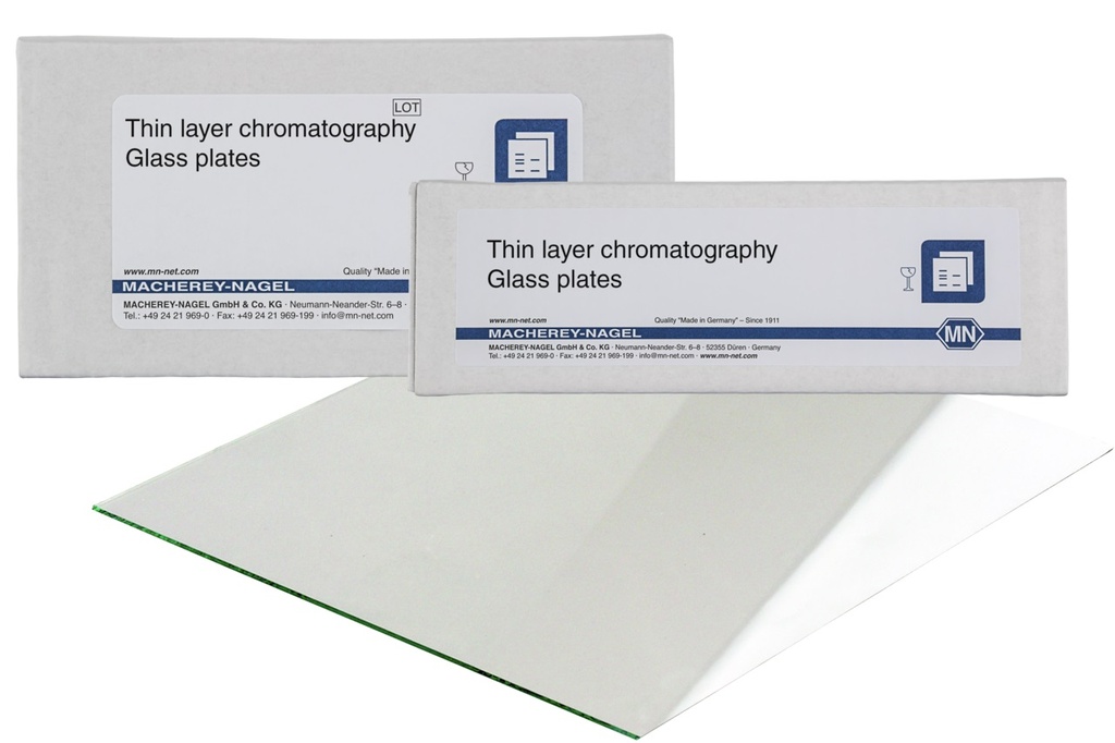 [1770062] TLC sheets, Macherey-Nagel SIL G UV254, Glass, 20x20 cm, 25 pcs