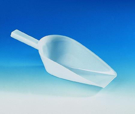Measuring scoop, cap. 110 ml, PE-HD, length 215 mm