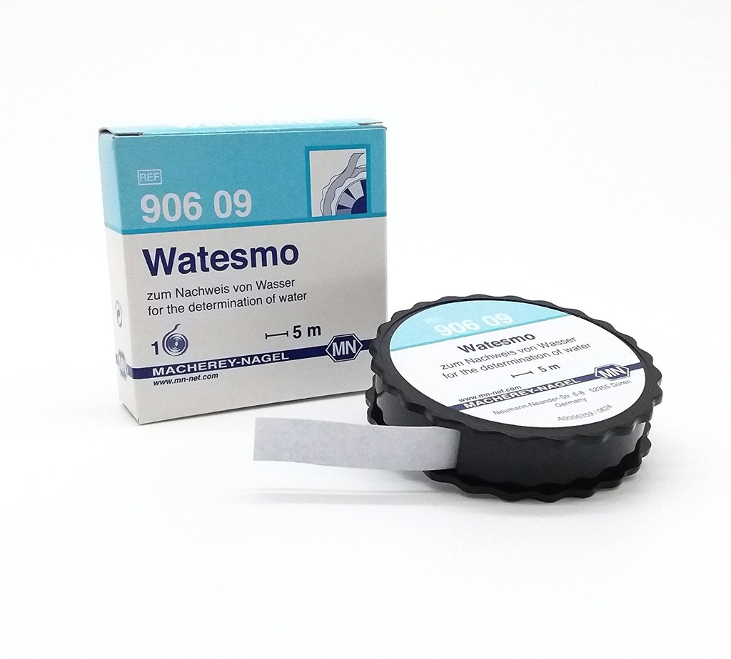 Watesmo test paper roll 5 m length, 10 mm wide