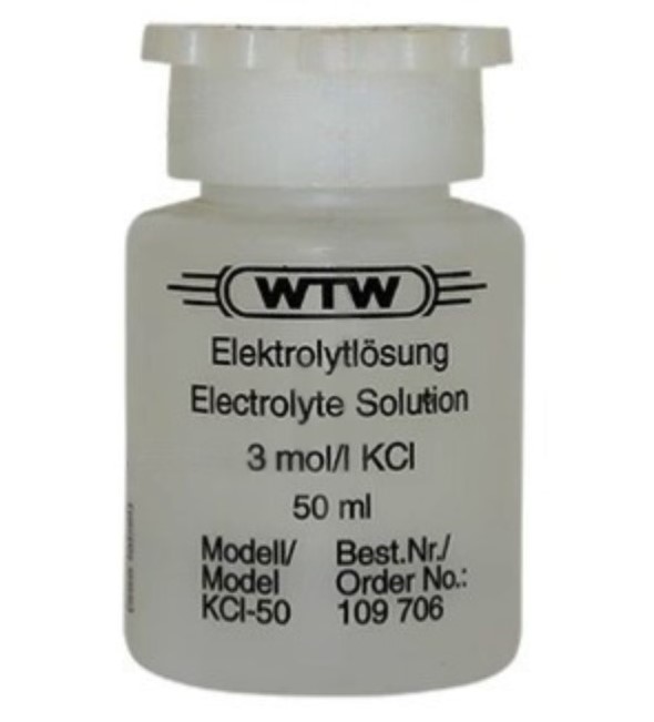 [7059778] Electrolyte, WTW, KCl, 3M, 50 mL