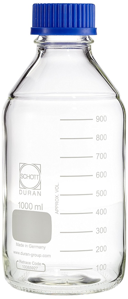 Laboratory bottle 15l with PP screw cap