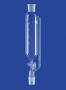 Dropping Funnel, 1000 ml, Cylindrical, with Pressu