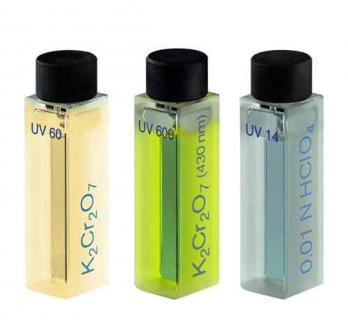 Liquid calibration set with UV60, UV600 and UV14