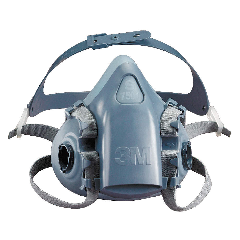 [7630104] Half mask, 3M 7502, silicone, bajonet, size M