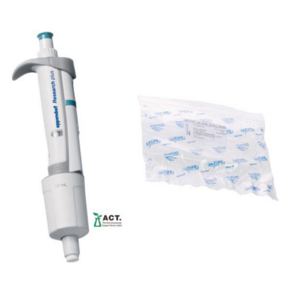 [7649105] Pipette, Eppendorf, Research® plus, 1 channel, 1000 - 10.000 µL, (GLP)