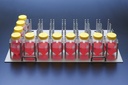 [87611] Shaker plate, TPP, 32 x Tubespin Bioreactor 600 ml for Kühner Shaker