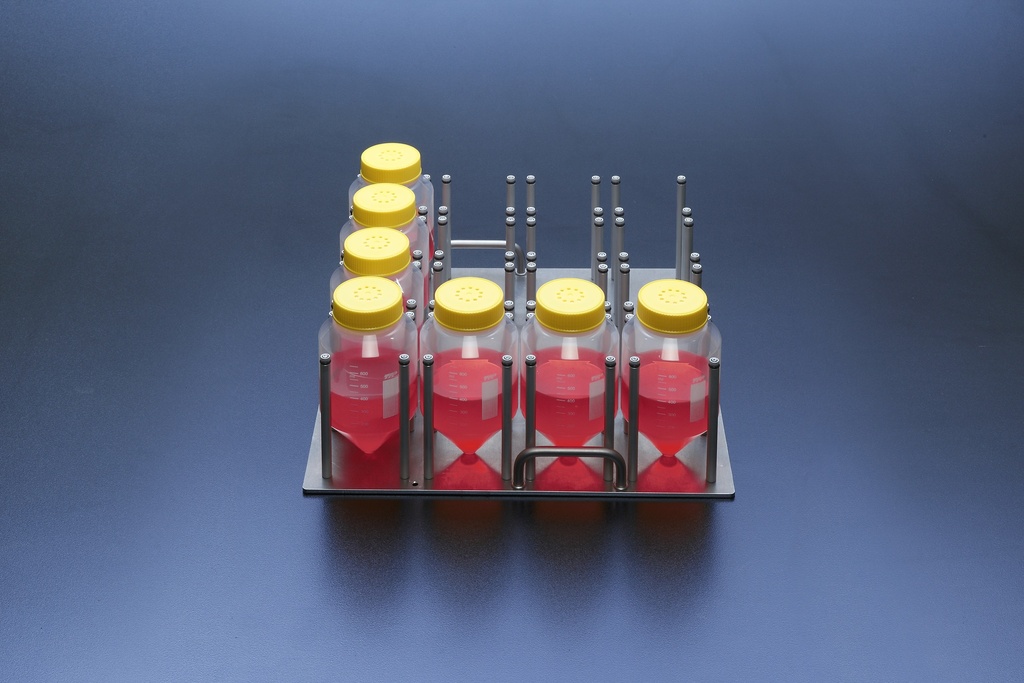 Shaker tray, TPP, 16 x Tubespin Bioreactor 600 ml, INFORS HT Minitron