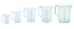 Measuring jug 3000ml, PP, 2 scales transparent, cl