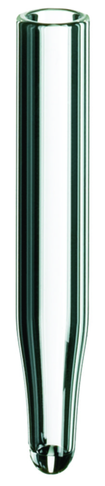 Micro inserts for vials, LLG, N 8/9/10/11 small, Ø5 mm, conical 9 mm, 0,1 mL