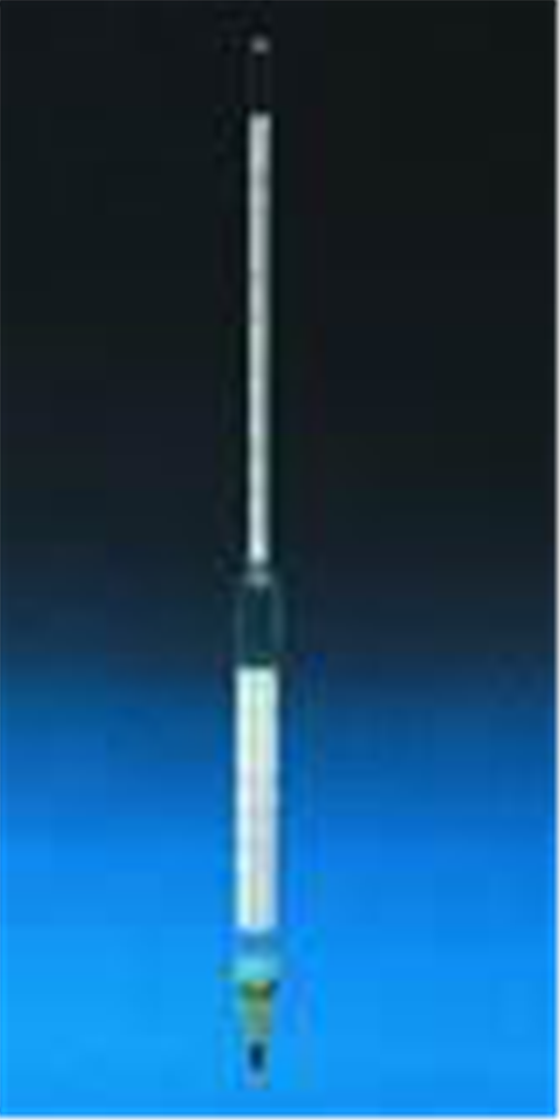 Hydrometers, mineral oil, Meas uring range 0.610