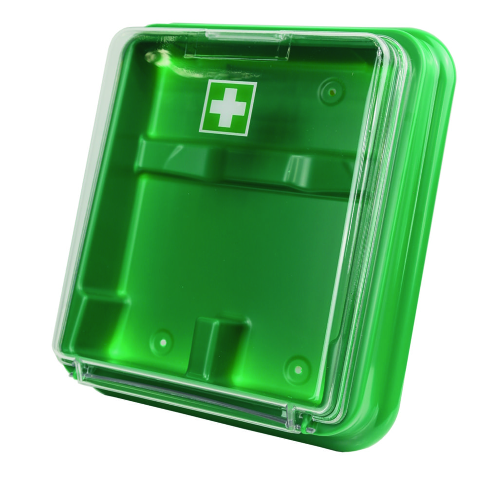 Wall container for 2 eye-wash bottles, BaretelsRieger Barikos KS