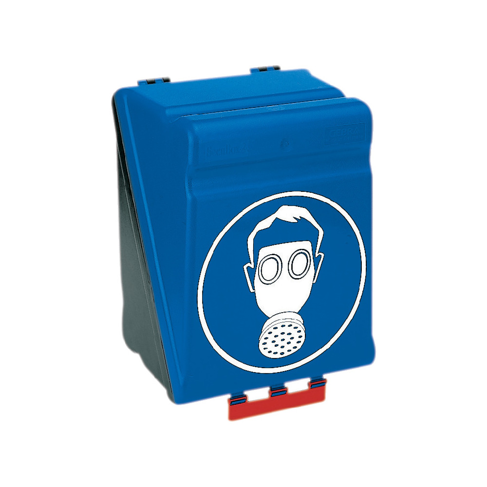 Storage box, Gebra SecuBox Maxi, 23.6 x 31.5 x 20.0 cm, blue