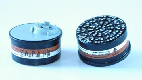 Combination filter, BartelsRieger DUETTA 205, bayonet, protection cl. ABEK1P3 R