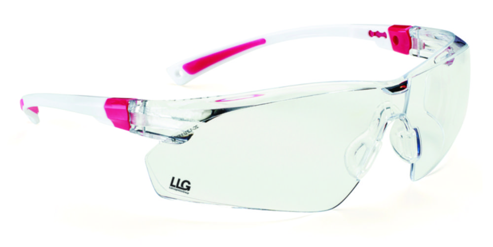 Safety glasses, LLG Lady ,white/pink frame