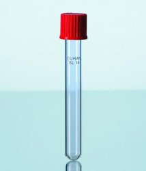 Culture tubes 16x150mm, with thread and cap, DURAN