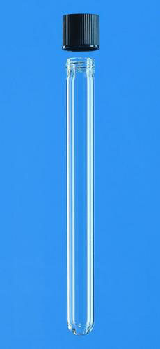 Culture tubes, AR glass, with screw cap, Dia. 12