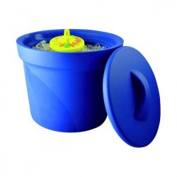 Icepan Magic Touch 2, 4.0 ltr., round, w/lid, blue