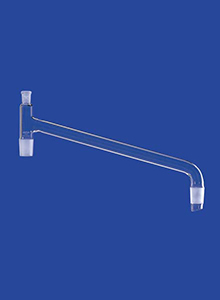 Distilling adapter, 2 x NS 14/23, 150 mm