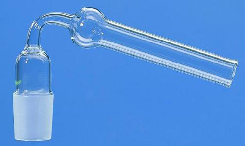 Drying tubes, ground glass joi nt, angled, Duran,