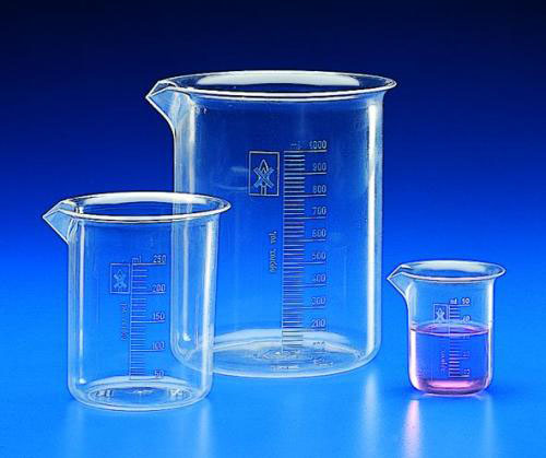 Beaker 250ml, PMP (TPX) low fo rm, graduated autoc