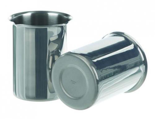 Beakers, stainless steel, Capa city 3000 ml, Dia.