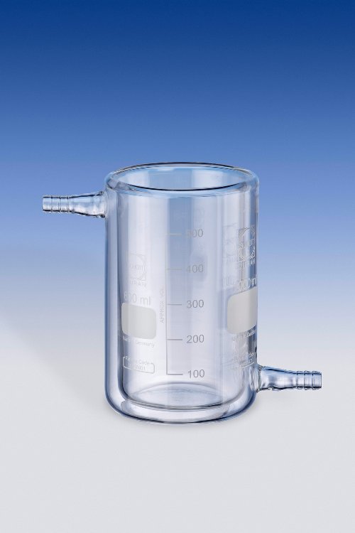 Beakers, glass, jacketed, Dura n, Capacity 2000 ml