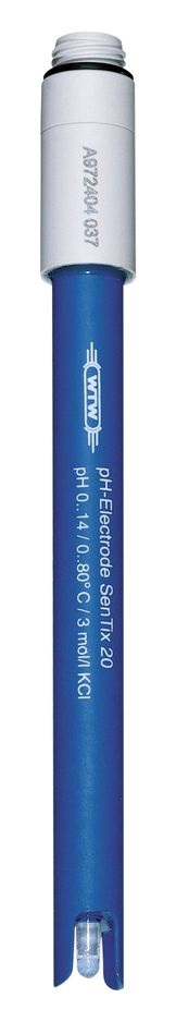 pH electrode, WTW SenTix 20, plastic, gel, S7 wo. cable