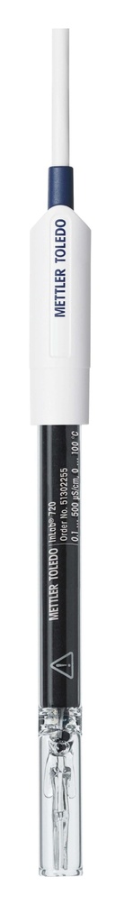 Conductivity cell, Mettler-Toledo InLab 720, 2 platinum, NTC, k=0,06 cm-1, Mini-DIN 1,2 m