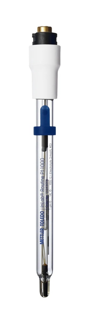 pH electrode, Mettler-Toledo InLab Routine, glass, Pt1000, MultiPin wo. cable