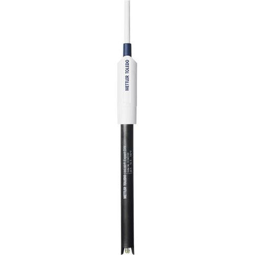 pH electrode, Mettler-Toledo InLab Expert, plastic, gel, Pt1000, DIN/4mm 1,2 m