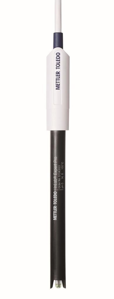 pH electrode, Mettler-Toledo InLab Expert Pro, plastic, gel, NTC, BNC/RCA 1,2 m