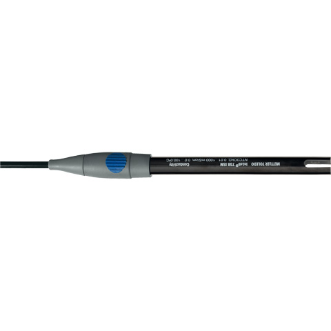 Conductivity cell, Mettler-Toledo Inlab 738-ISM-10m, 4 graphite, NTC, k=0,57 cm-1, LTW 10 m