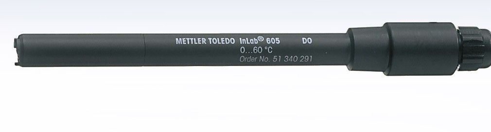 [9041583] Dissolved oxygen sensor DO, Mettler-Toledo InLab 605-ISM, plastic, polarogr., NTC, BNC/RCA 1,8 m