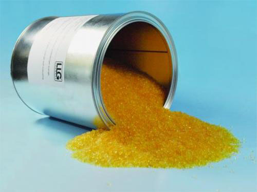 Silica gel, LLG, 1 til 3 mm, orange, 25 kg