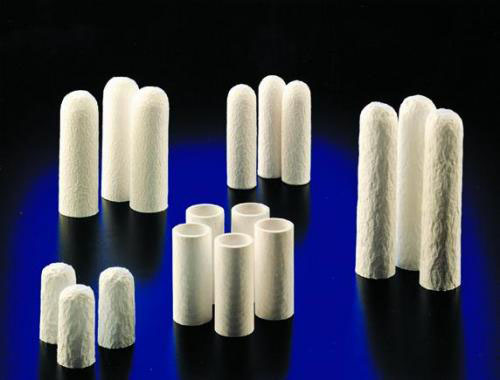Extraction and filter thimbles Grade 603, Dia. 33