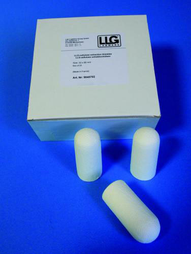 [9045704] LLG- Cellulose extraction thimbles, 33 x 100 mm