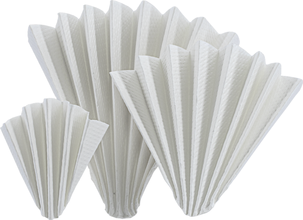 Folded filter, Macherey-Nagel MN 614, qualitative, medium, Ø90 mm, 100 pcs