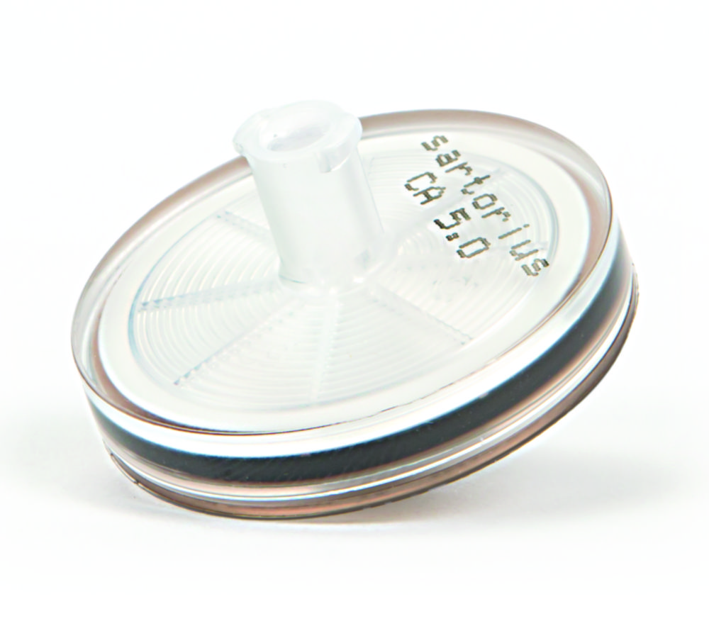 [9049123] Syringe filter, Sartorius Minisart NML, CA, Ø28 mm, 5,0 µm, 500 pcs