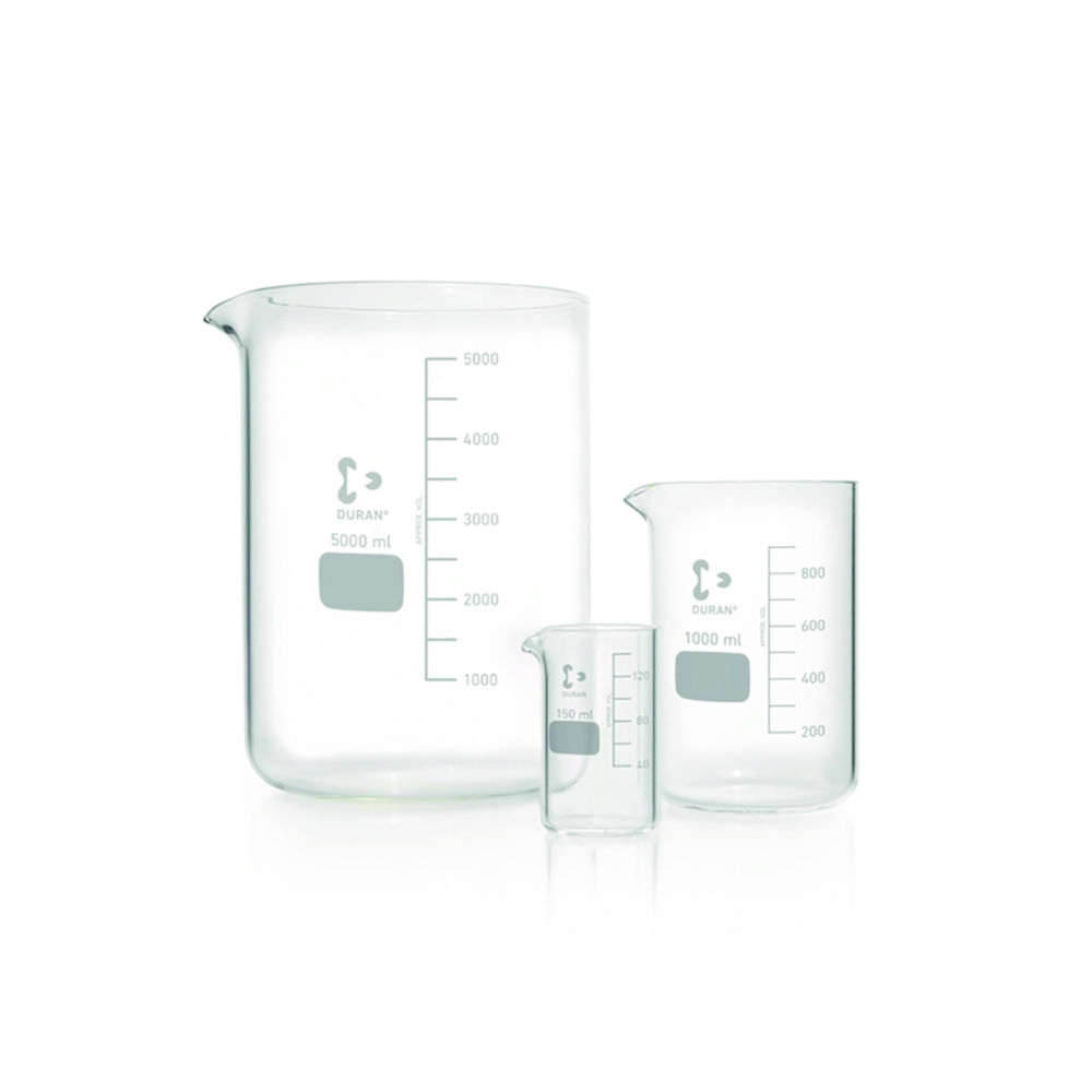 Filter beakers, Duran, heavy w all, Capacity 1000