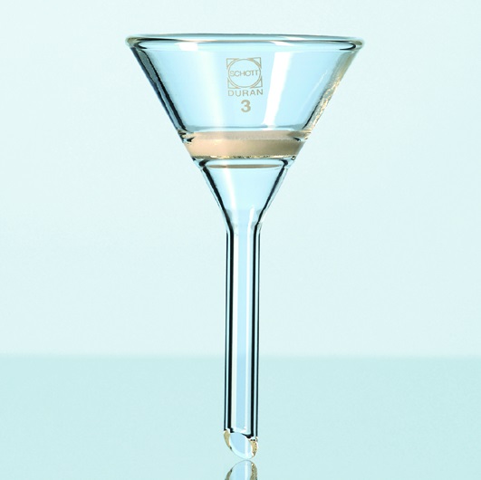 [9052454] Filter funnel, DURAN, conical type 39D, Ø25 mm filter, por. 4, 10-16 µm, 25 mL